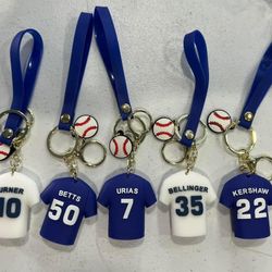 LOS ANGELES DODGERS KEYCHAINS