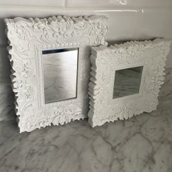 Small decorative mirrors