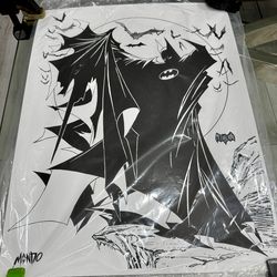 Batman Litho Print Wall Art
