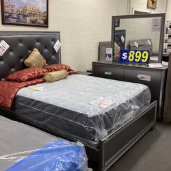 4 Pc Queen Size Bedroom Set