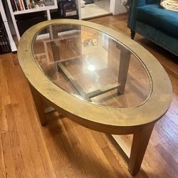 Vintage Gold Coffee Tables 