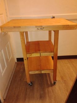 Foldable Kitchen island/cart
