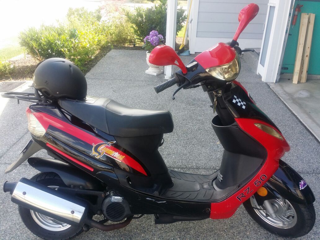 50 cc hammerhead moped/ scooter..