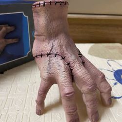 Halloween Scary Stitched Hand Decor | Spooky Prop