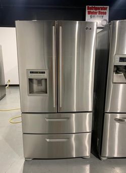 LG 4-Door Stainless Steel Refrigerator
