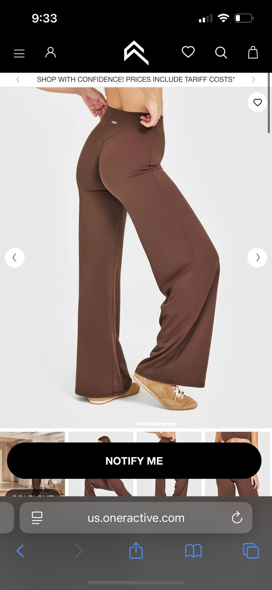 oner active straight leg leggings 