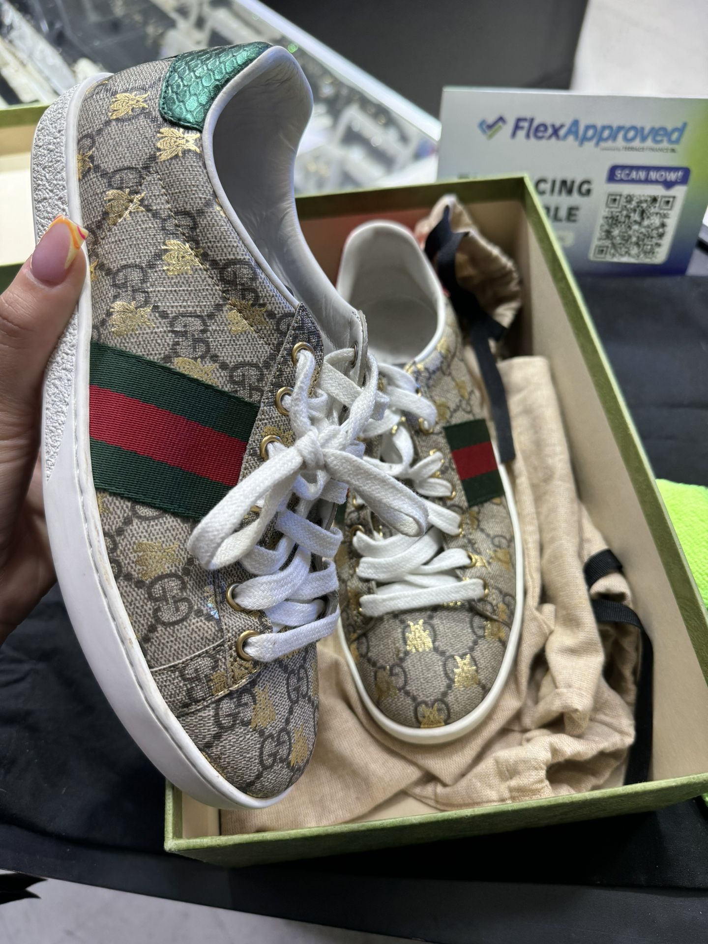 Gucci Ace GG Supreme  Size 36 1/2 