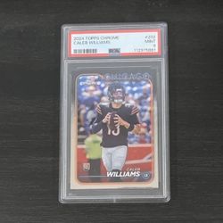 2024 Topps Chrome - Rookies Caleb Williams #202 (RC) PSA MINT 9!