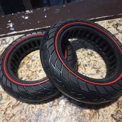 10 x 2.5 inch inner hollow honeycomb solid tyre, 10-inch electric scooter, explosion-proof, no chamber, tire 