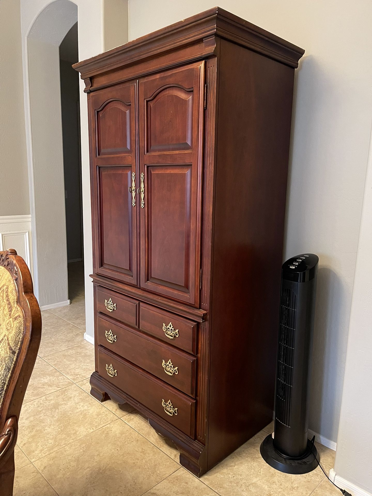 Michael Howard Cherry Armoire