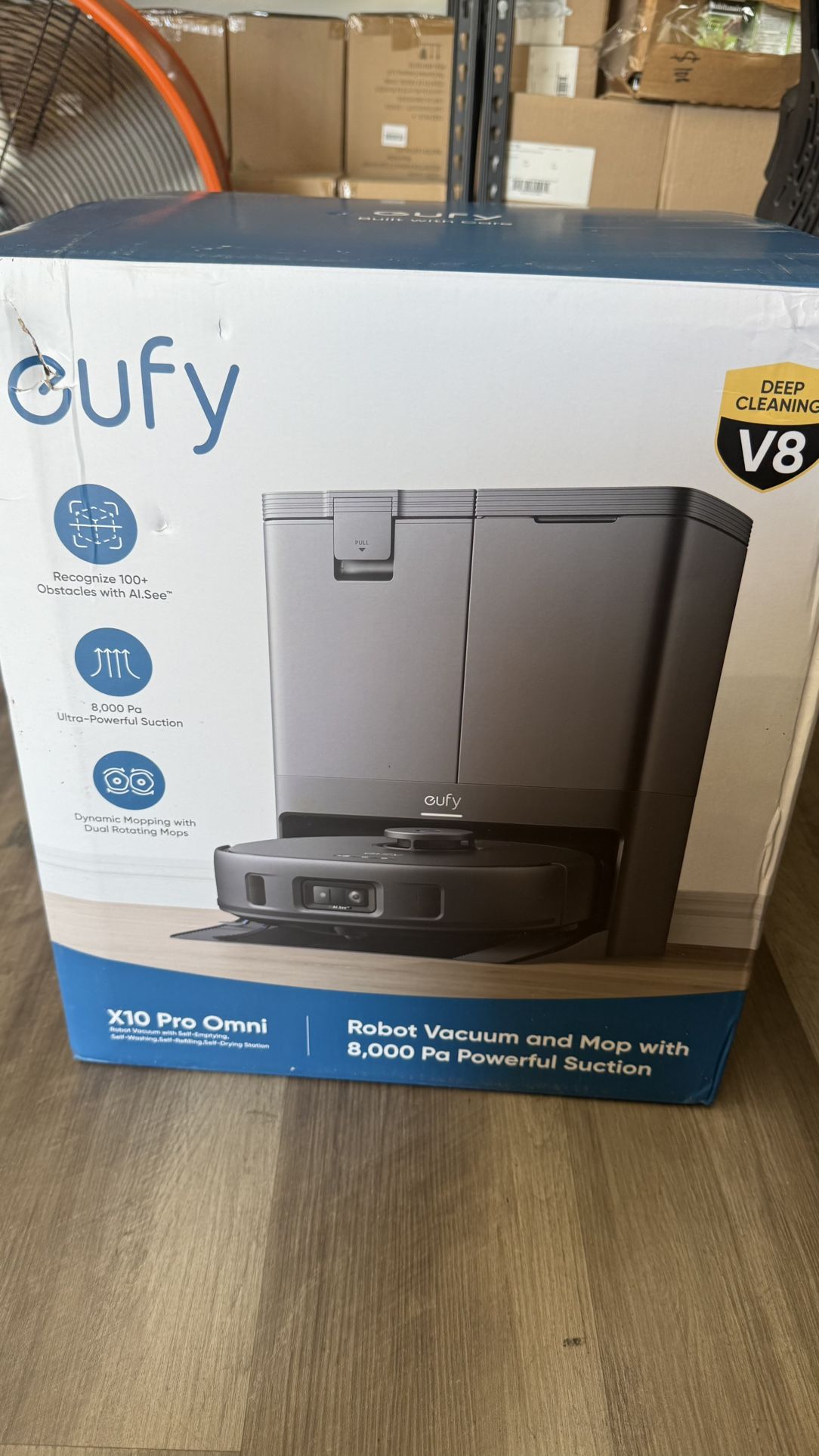 Eufy X10 Pro Omni Robot Vacuum and Mop Combo