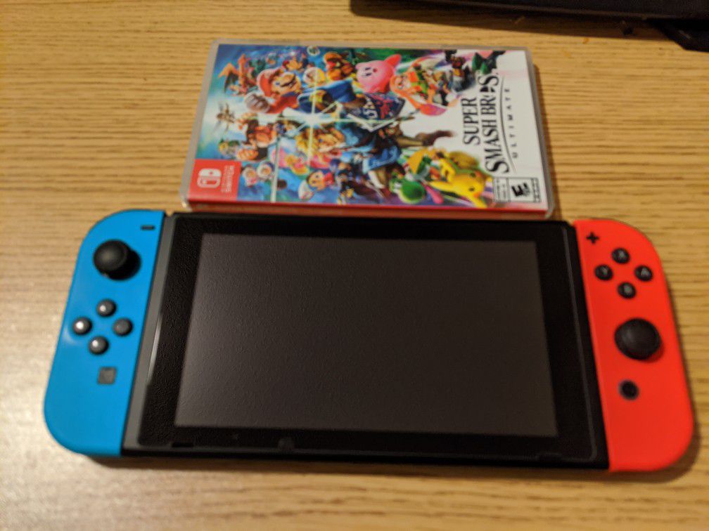 Nintendo switch w/ Smash