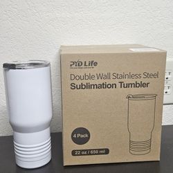 22 oz Sublimation Tumblers 