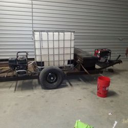 Mobile Washer With Trailer