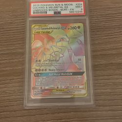 2019 Pokemon Unbroken Bonds Lucario And Melmetal GX