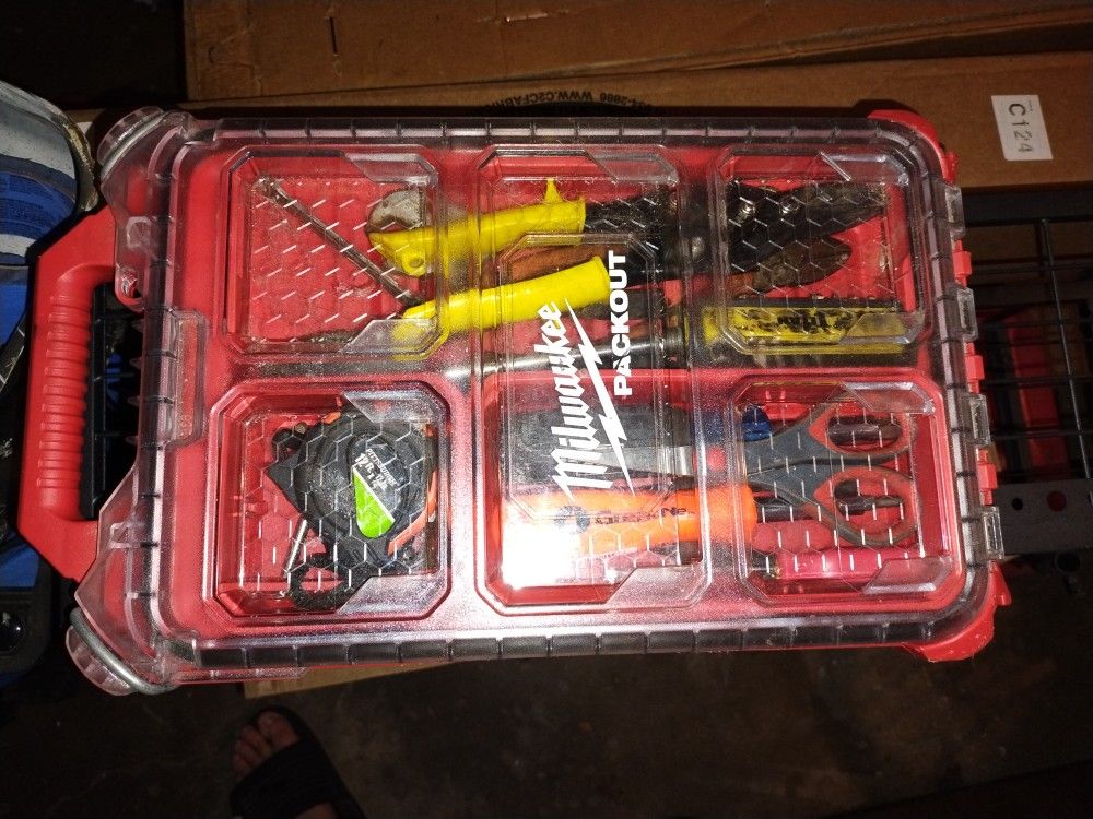 Milwaukee PackOut Box And Random Tools