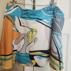 Beautiful and Unique Tennis Skirt. Size Large