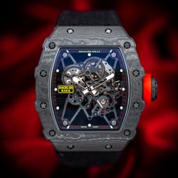 Richard Mille RM 35-01 Rafael Nadal Black NTPT Carbon Complete Set RM35 01 CA Rafa Edition