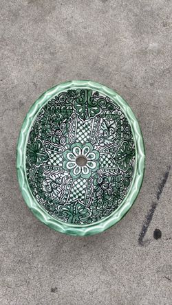 Moroccan sink 17.5 x14