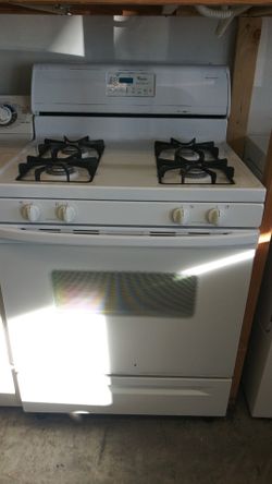 White gas stove