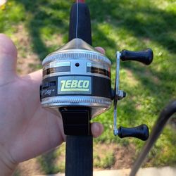 Vintage Zebco Rhino Tough Rod And Reel