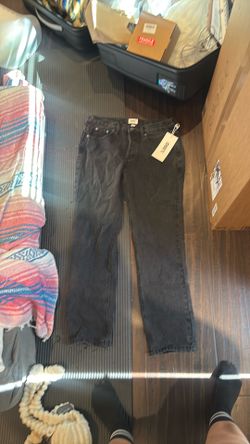 NEW Obey Effortless Denim Jeans – Size 30 – Faded Black – NWT