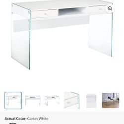 White Vanity Desk