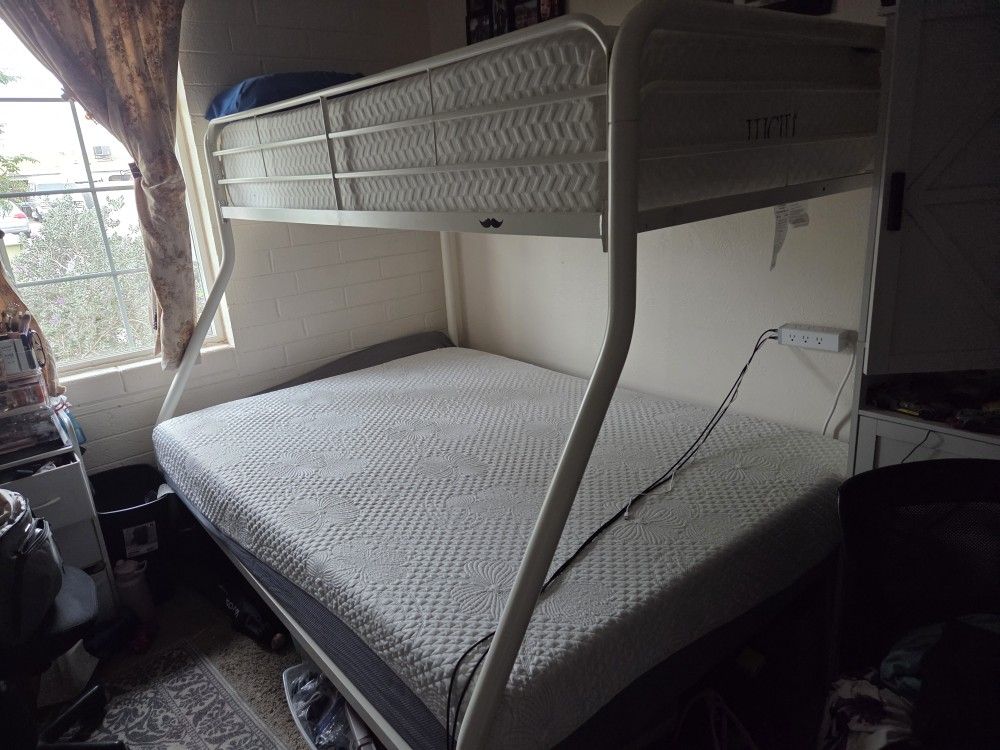 Full Twin Bunk Bed