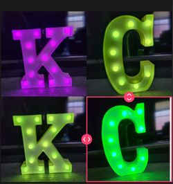LED Letter Lights, Alphabet Marquee Letters Sign LED