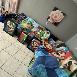 Super Mario Bedding 