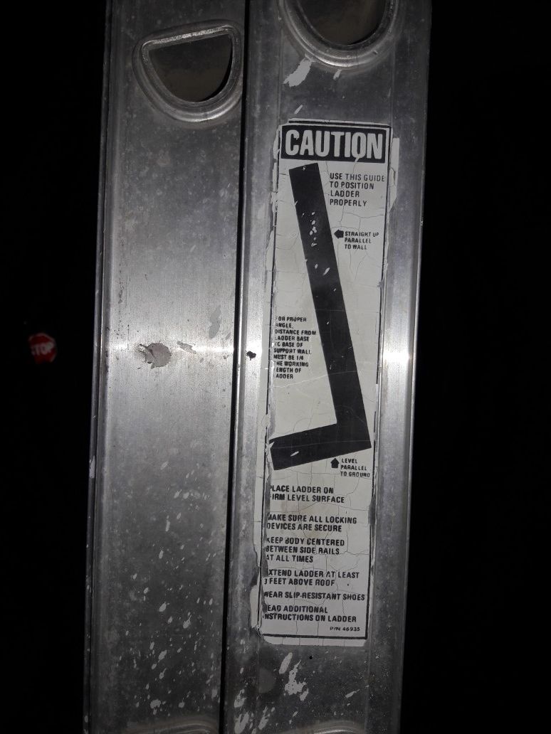 Werner 20 foot ladder