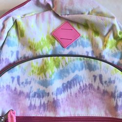 Wexford Fashion Girls Tie Dye Backpack Pink