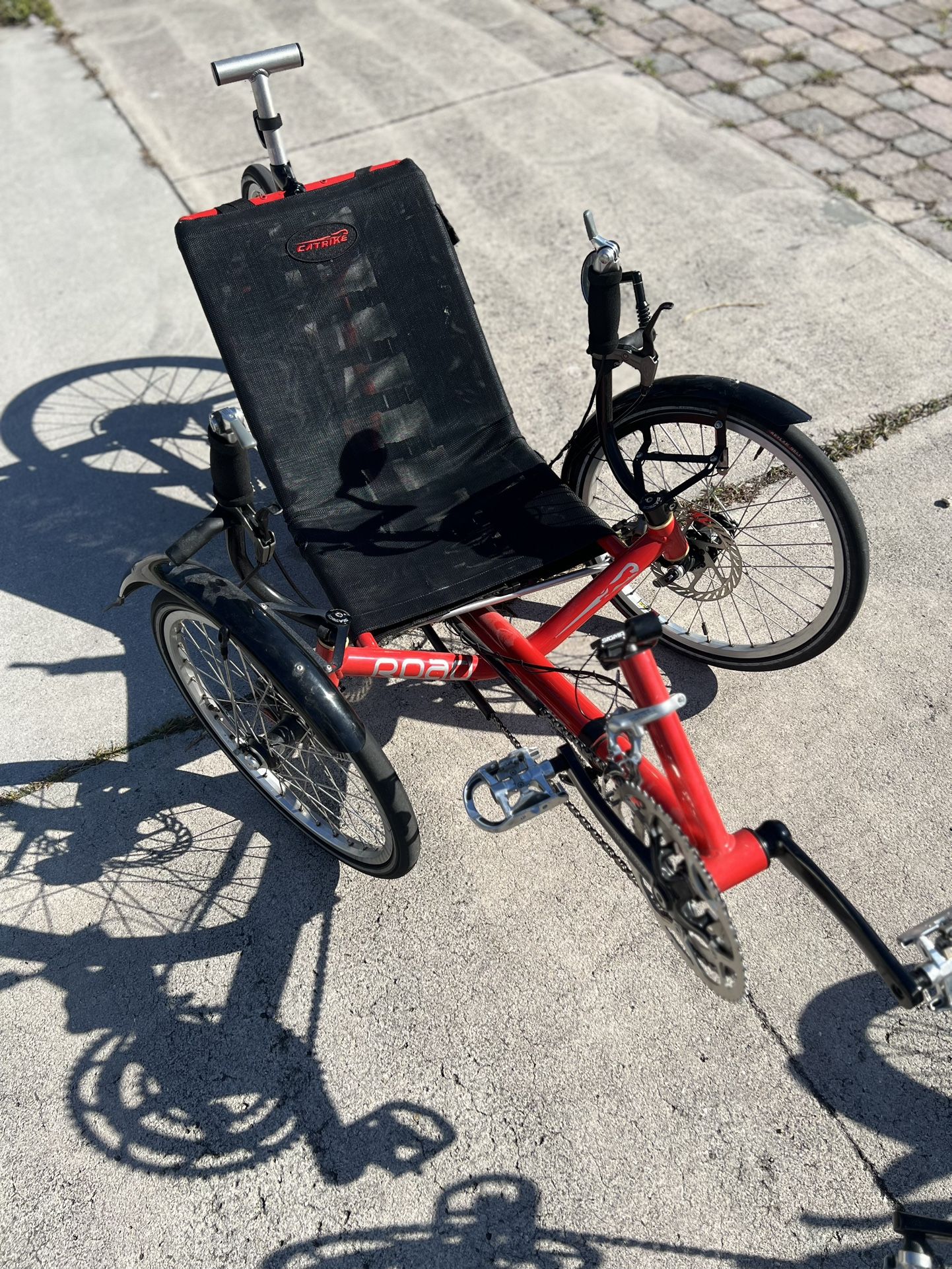 Catrike Recumbent 3 Wheel Adult Trike Tricycle Red