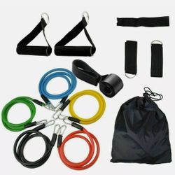 11 Piece Resistance Bands Set