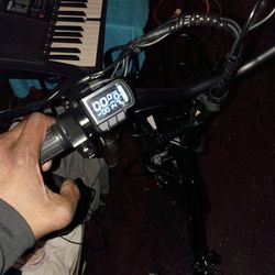 Fold up e bike used but still like new