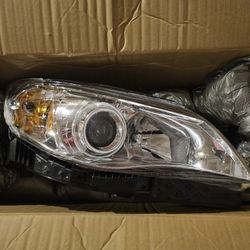 Front Left And Right Headlight Assembly - 2008-2009 Subaru Impreza Outback Sport - Eagle Eyes