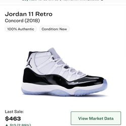 Jordan 11 Concord 2018