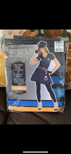 HALLOWEEN COP CUTIE KIDS COSTUME MEDIUM