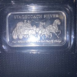1 Ounce Silver Bar 