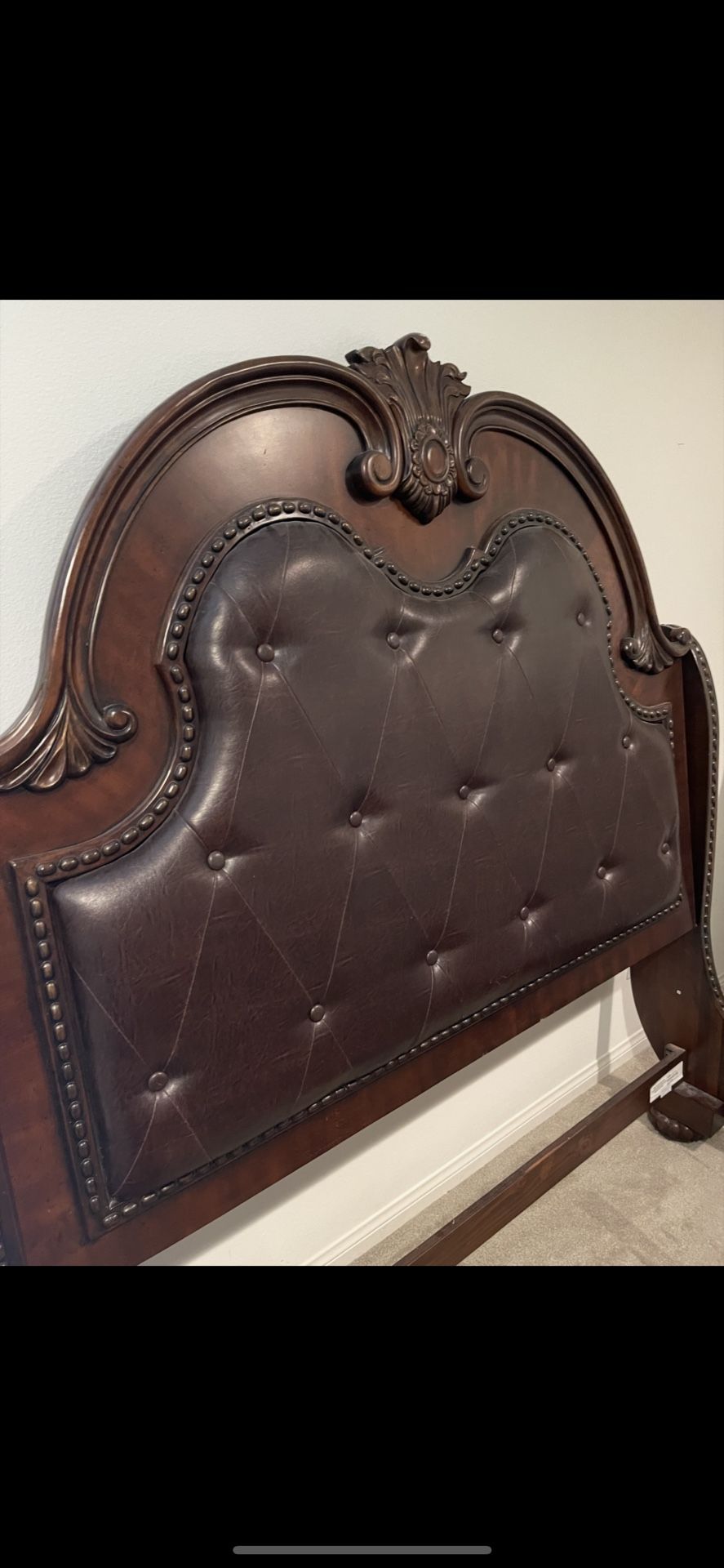 Solid Queen Size Bed Frame