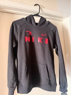 Black Nike boys hoodie w/pocket