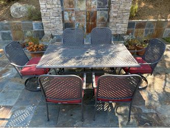 Patio table and chairs