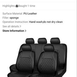 Seat Covers For A SUV Or Truck