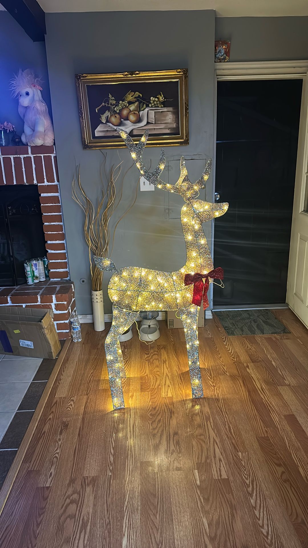 5ft Outdoor Deer Lighter Christmas Decor // Venado De Navidad Con Luces 