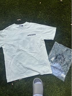 White Chrome Heart T-Shirt