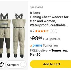 Mens XXL Chest Waders