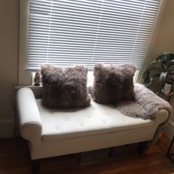 Small futon that opens for storage