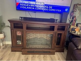 Chimenea eléctrica poco uso
