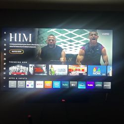 65 Inch Vizio 4K TV + Soundbar+ Wall Mount