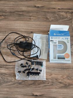 Prudent Way AC 75 slim universal adapter with adjustable voltage